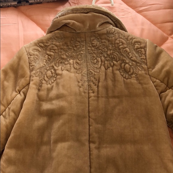 H&M Studio Fall Velvet Toddler Coat - Picture 3 of 3
